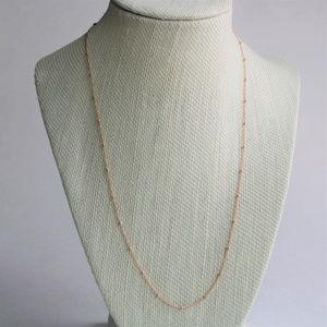 20" 14K Rose Gold Filled Leah Chain Necklace